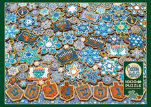 Load image into Gallery viewer, Cobble Hill Puzzle Company HANUKKAH COOKIES 1000pc Jigsaw Puzzle 80329
