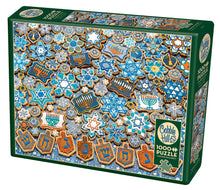 Load image into Gallery viewer, Cobble Hill Puzzle Company HANUKKAH COOKIES 1000pc Jigsaw Puzzle 80329
