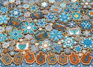 Cobble Hill Puzzle Company HANUKKAH COOKIES 1000pc Jigsaw Puzzle 80329