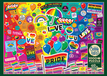 Load image into Gallery viewer, Cobble Hill Puzzle Company PRIDE rainbow colours 1000pc Jigsaw Puzzle 80331
