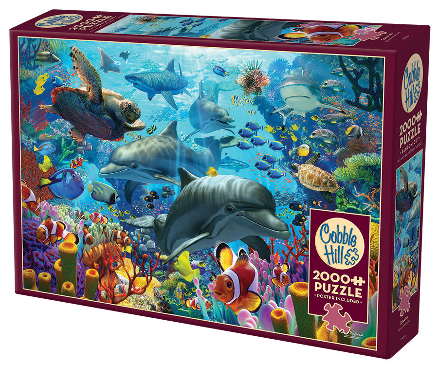 Cobble Hill David Penfound CORAL SEA 2000pc Jigsaw Puzzle 89005