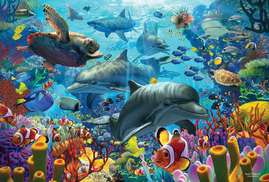 Cobble Hill David Penfound CORAL SEA 2000pc Jigsaw Puzzle 89005