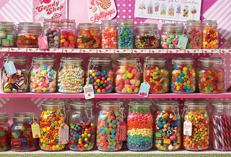 Cobble Hill Creations CANDY STORE 2000pc Jigsaw Puzzle 89008