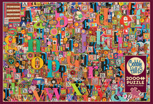 Load image into Gallery viewer, Cobble Hill Shelley Davies SHELLEY&#39;S ABC 2000pc Jigsaw Puzzle 89010
