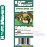 SWEEPING ROSES LINE Pergola laser cut kit HO 1:87 Vessel RAILWAY MINIATURES 009