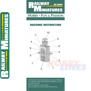 BARBECUE laser cut kit HO 1:87 Vessel RAILWAY MINIATURES 011