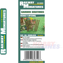 Load image into Gallery viewer, GARDEN GRATING Trellis cut kit HO 1:87 Vessel RAILWAY MINIATURES 019
