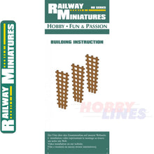 Load image into Gallery viewer, GARDEN GRATING Trellis cut kit HO 1:87 Vessel RAILWAY MINIATURES 019
