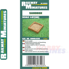 Load image into Gallery viewer, SANDBOX Sand pit kit HO 1:87 Vessel RAILWAY MINIATURES 020
