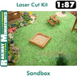 SANDBOX Sand pit kit HO 1:87 Vessel RAILWAY MINIATURES 020