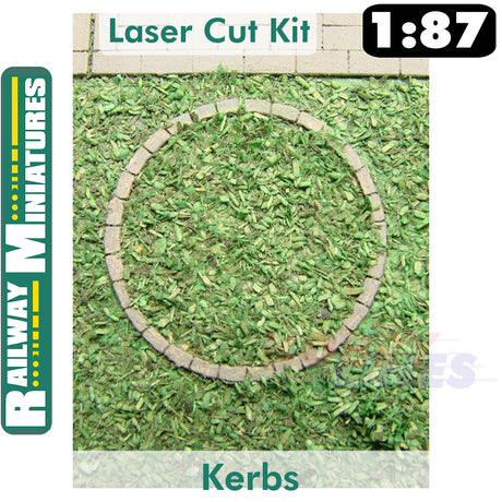KERBS Kerb Stones kit HO 1:87 Vessel RAILWAY MINIATURES 024