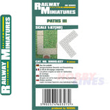 PATHS III Paving kit HO 1:87 Vessel RAILWAY MINIATURES 027