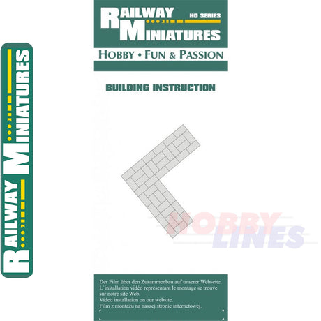 PATHS III Paving kit HO 1:87 Vessel RAILWAY MINIATURES 027