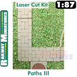 PATHS III Paving kit HO 1:87 Vessel RAILWAY MINIATURES 027