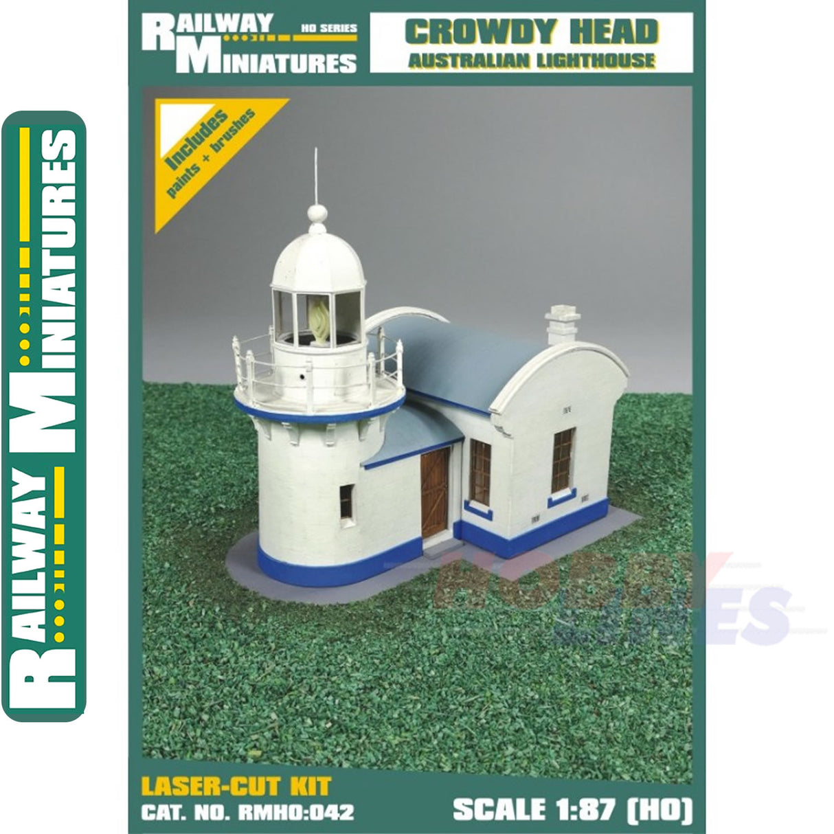 CROWDY HEAD LIGHTHOUSE kit HO 1:87 Vessel RAILWAY MINIATURES 042