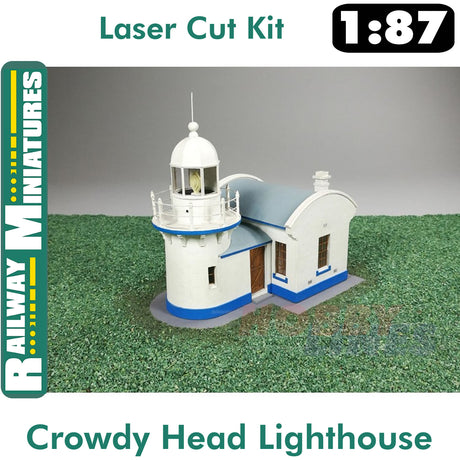 CROWDY HEAD LIGHTHOUSE kit HO 1:87 Vessel RAILWAY MINIATURES 042