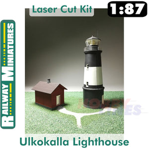 ULKOKALLA LIGHTHOUSE kit Finland HO 1:87 Vessel RAILWAY MINIATURES 045