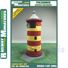 Load image into Gallery viewer, PILSUMER LIGHTHOUSE kit Germany HO 1:87 Vessel RAILWAY MINIATURES 048
