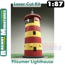 Load image into Gallery viewer, PILSUMER LIGHTHOUSE kit Germany HO 1:87 Vessel RAILWAY MINIATURES 048
