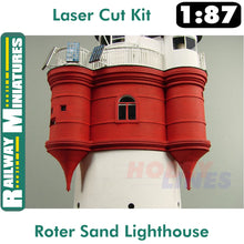 Load image into Gallery viewer, ROTER SAND LIGHTHOUSE kit Germany HO 1:87 Vessel RAILWAY MINIATURES 049
