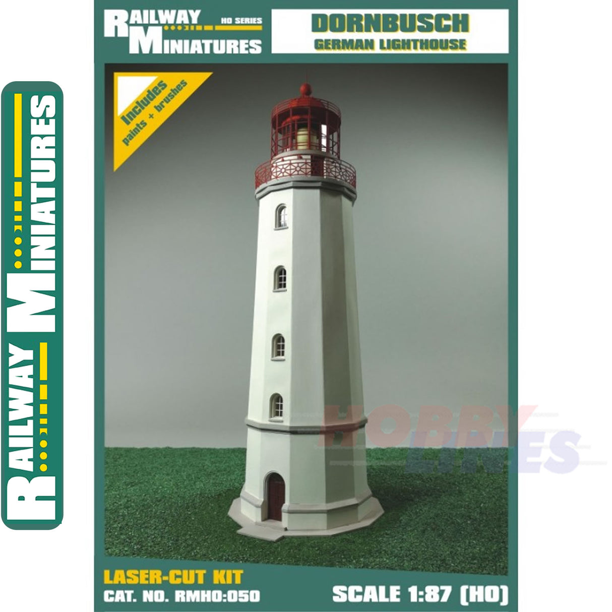 DORNBUSCH LIGHTHOUSE kit Germany HO 1:87 Vessel RAILWAY MINIATURES 050