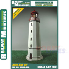 Load image into Gallery viewer, DORNBUSCH LIGHTHOUSE kit Germany HO 1:87 Vessel RAILWAY MINIATURES 050
