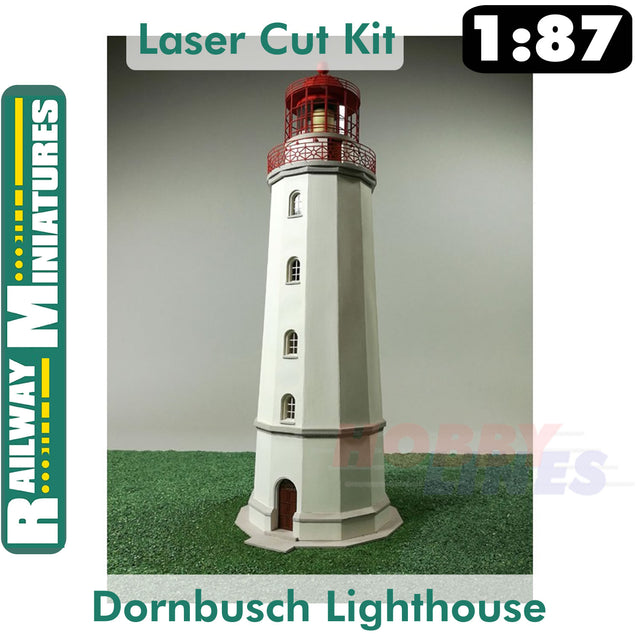 DORNBUSCH LIGHTHOUSE kit Germany HO 1:87 Vessel RAILWAY MINIATURES 050