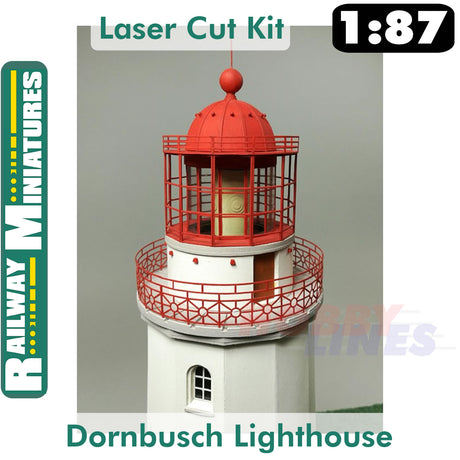 DORNBUSCH LIGHTHOUSE kit Germany HO 1:87 Vessel RAILWAY MINIATURES 050