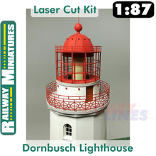 Load image into Gallery viewer, DORNBUSCH LIGHTHOUSE kit Germany HO 1:87 Vessel RAILWAY MINIATURES 050
