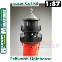 Load image into Gallery viewer, PELLWORM LIGHTHOUSE kit Germany HO 1:87 Vessel RAILWAY MINIATURES 053
