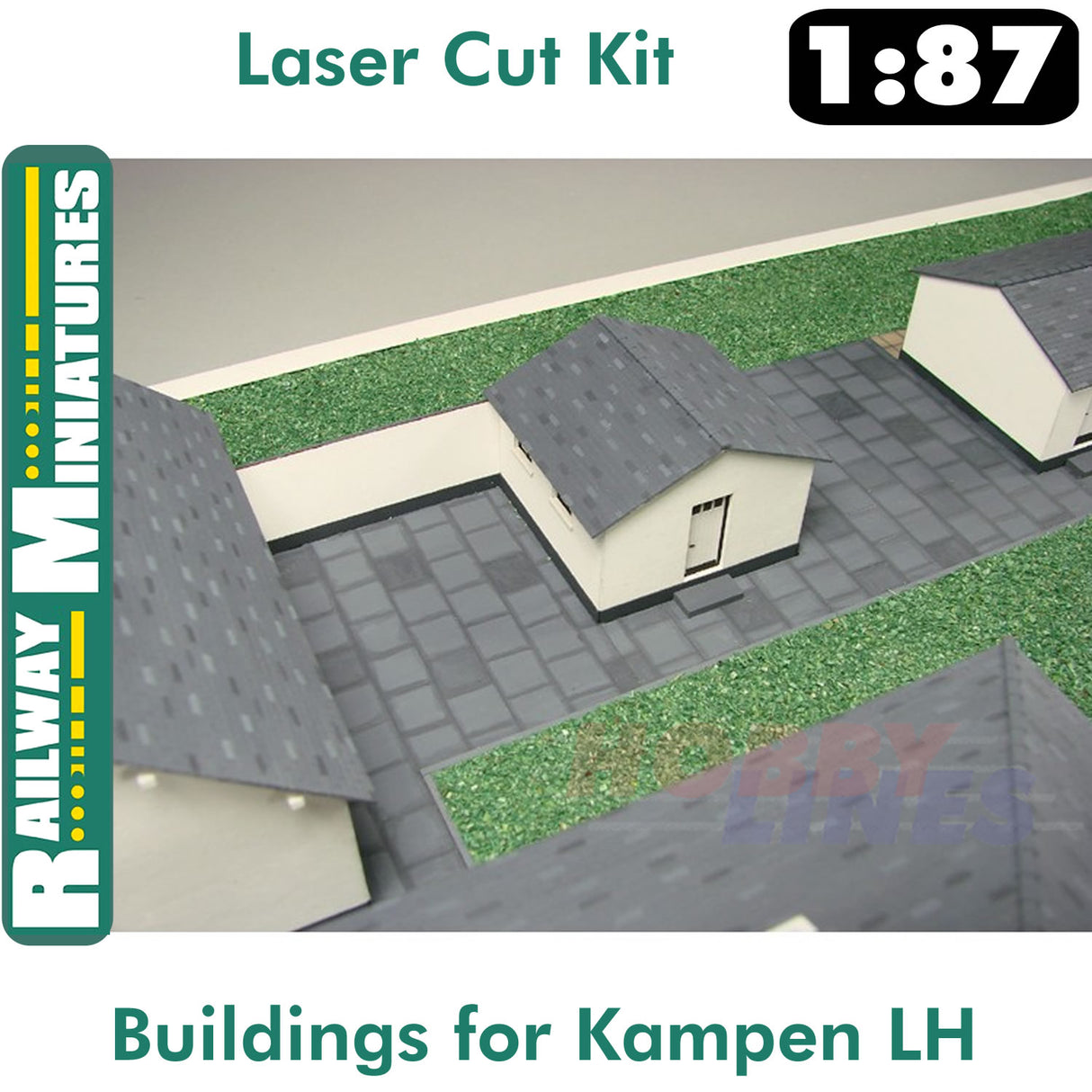 BUILDINGS FOR KAMPEN LIGHTHOUSE kit Germany HO1:87 Vessel RAILWAY MINIATURES 055