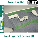 BUILDINGS FOR KAMPEN LIGHTHOUSE kit Germany HO1:87 Vessel RAILWAY MINIATURES 055