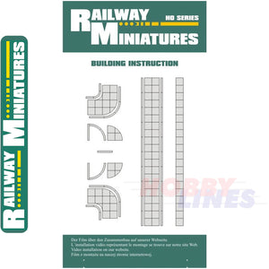 PAVEMENT kit HO 1:87 Vessel RAILWAY MINIATURES 060