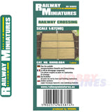 RAILWAY CROSSING kit HO 1:87 Vessel RAILWAY MINIATURES 064