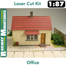 Load image into Gallery viewer, OFFICE Building kit HO 1:87 Vessel RAILWAY MINIATURES 066

