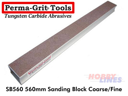 Perma-Grit SB560 SANDING BLOCK 560mm Coarse/Fine Double Sided Tungsten Carbide