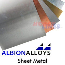 Load image into Gallery viewer, Sheet Metal 100mm x 250mm ALBION ALLOYS Precision Materials Various Sizes SMM
