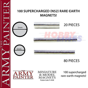 MINIATURE MODEL MAGNETS super strong rare earth magnets ARMY PAINTER TL5038P