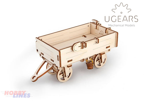TRACTOR TRAILER Wooden Construction mini 3D model Puzzle kit uGears 70006