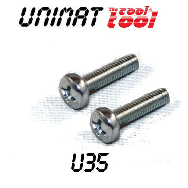 UNIMAT Parts & Accessories - U35 2 x PAN HEAD Bolt Screw 4 X 25  U35