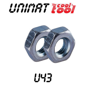 U43 2 x M4 Nut U43 UNIMAT Parts & Accessories