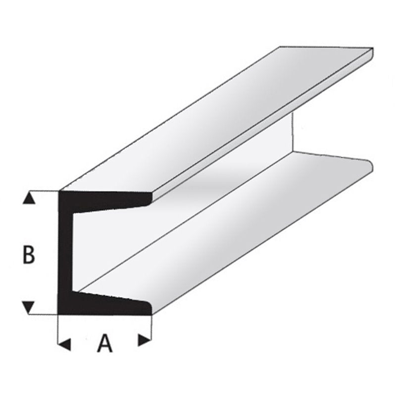 U-Channel ALBION ALLOYS Precision Metal Model Materials Various Sizes UC UC1 UC2