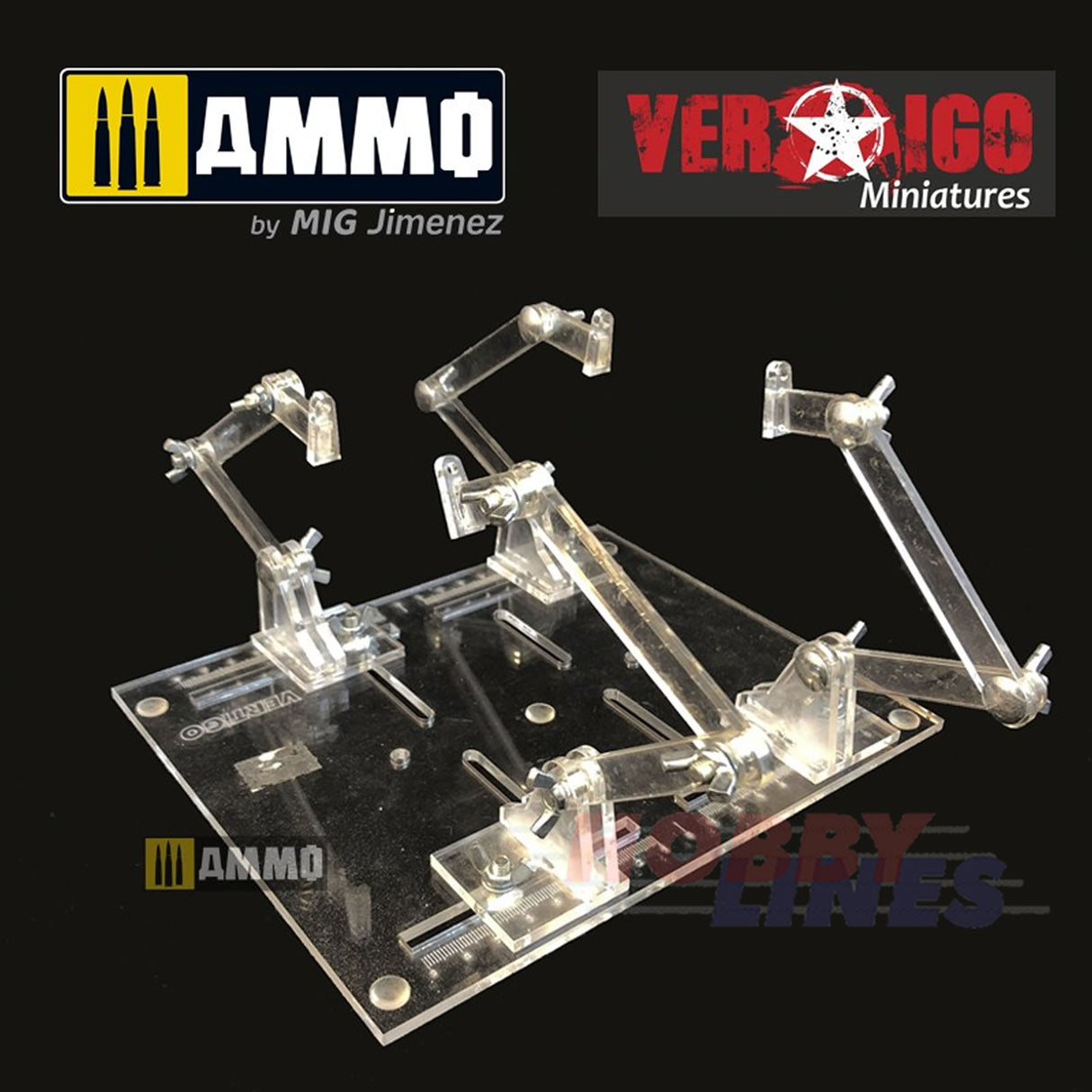 Plastic STAND & TRANSPORTATION JIG AMMO Mig Jimenez VERIGO miniatures VMP000