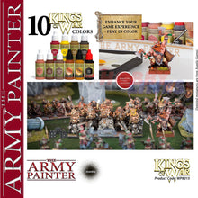 Load image into Gallery viewer, Kings of War DWARF&#39;S PAINT SET water based acrylics Army Painter WP8015P
