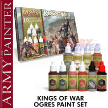 Load image into Gallery viewer, Kings of War OGRES PAINT SET water based acrylics Army Painter WP8017P
