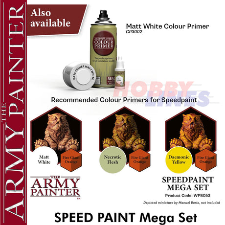 SPEEDPAINT MEGA PAINT SET Speed Paint water based acrylics Army Painter WP8053P