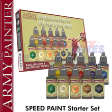 Load image into Gallery viewer, SPEEDPAINT STARTER Set Speed Paint water based acrylics The Army Painter WP8023P
