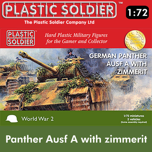 Plastic Soldier Company 1:72 WWII GERMAN PANTHER Scale PSC WW2V20011
